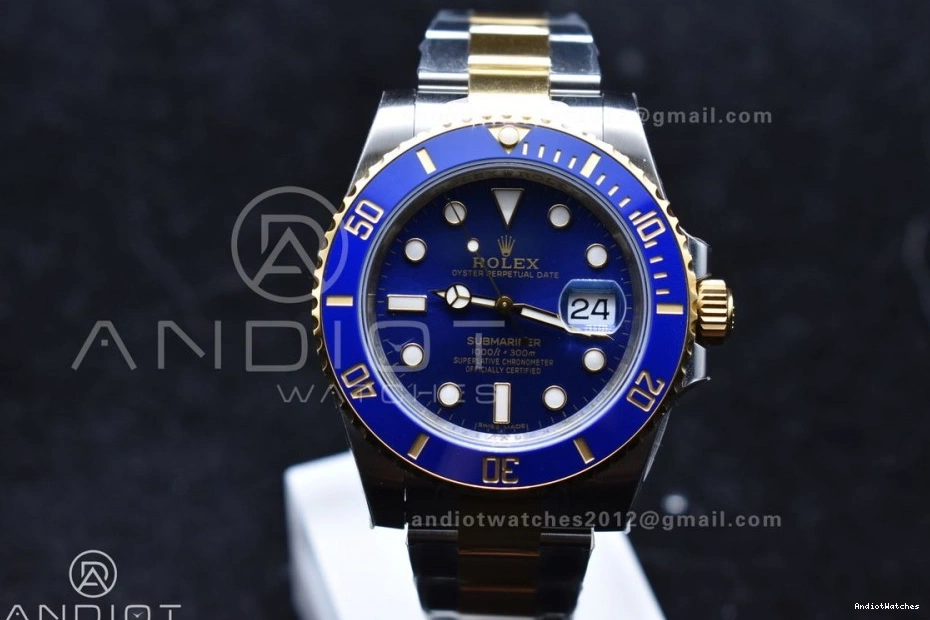 116613LB Blue Steel Edition 904L YG Dial Seasonal Ceramic 1132 Submariner Best 1:1 Blue VSF VS 0521